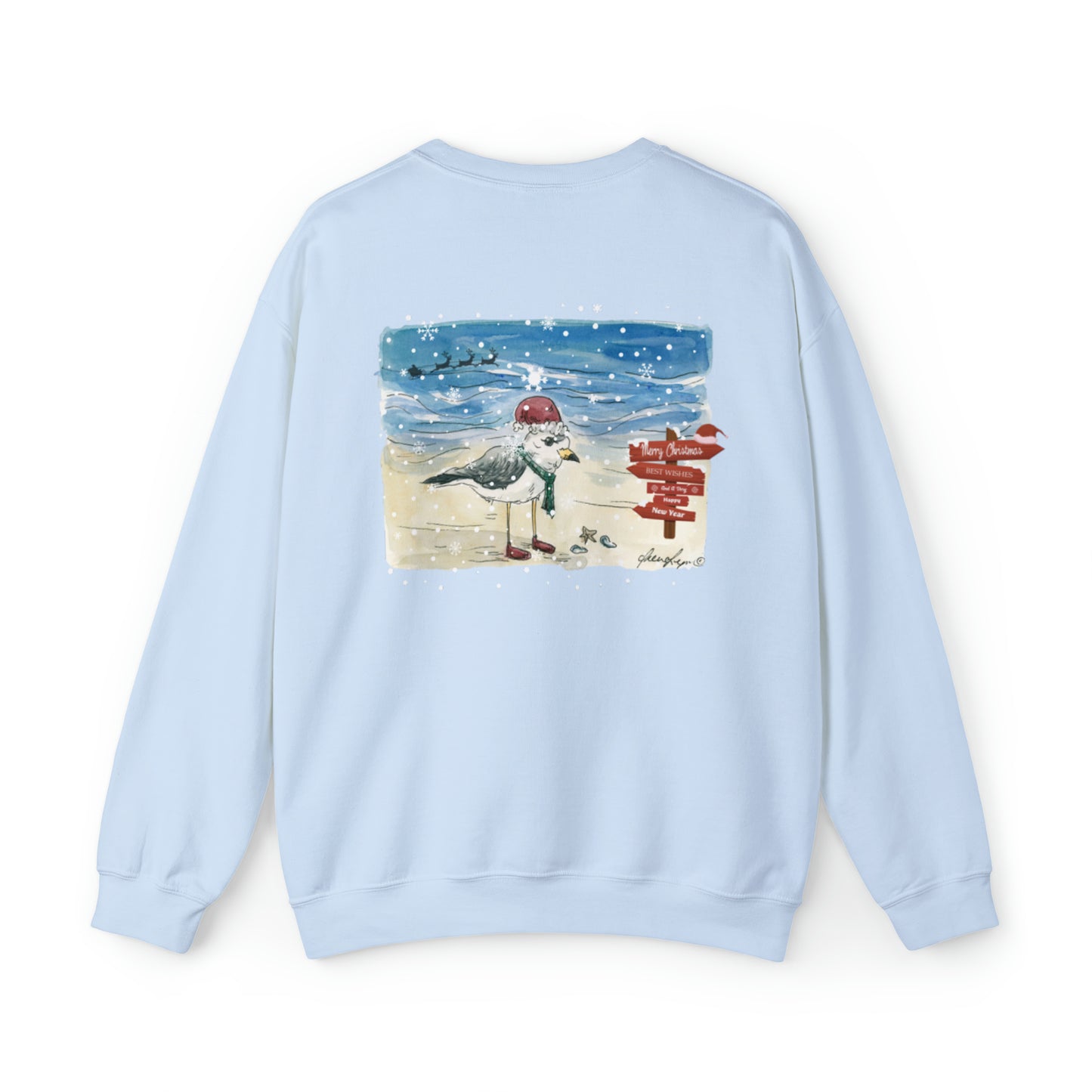 Christmas Seagull Crewneck