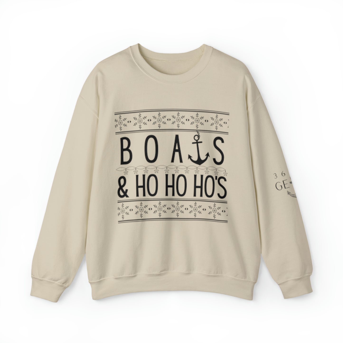 Boats & Ho Ho Ho's Crewneck