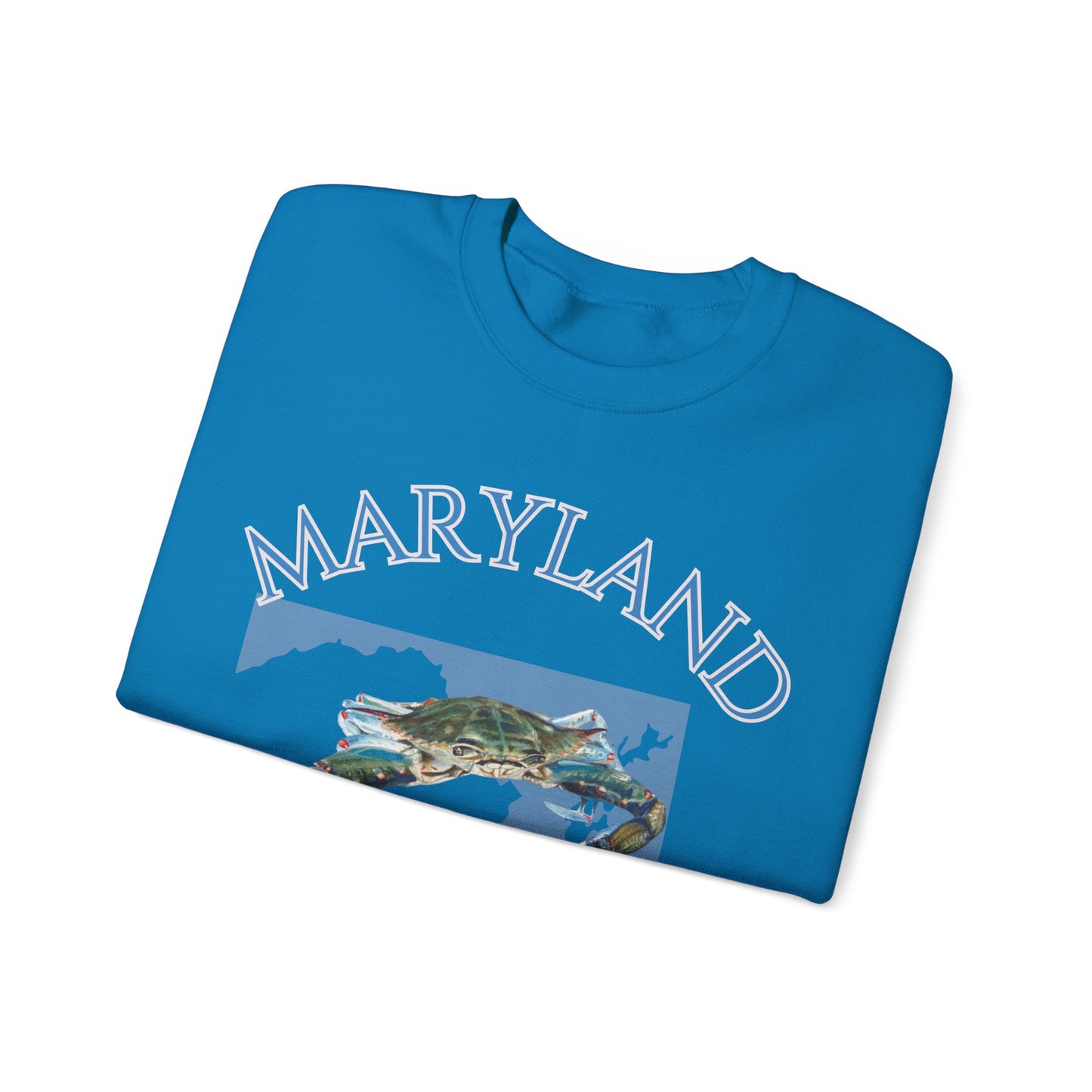 Maryland Blue Crewneck