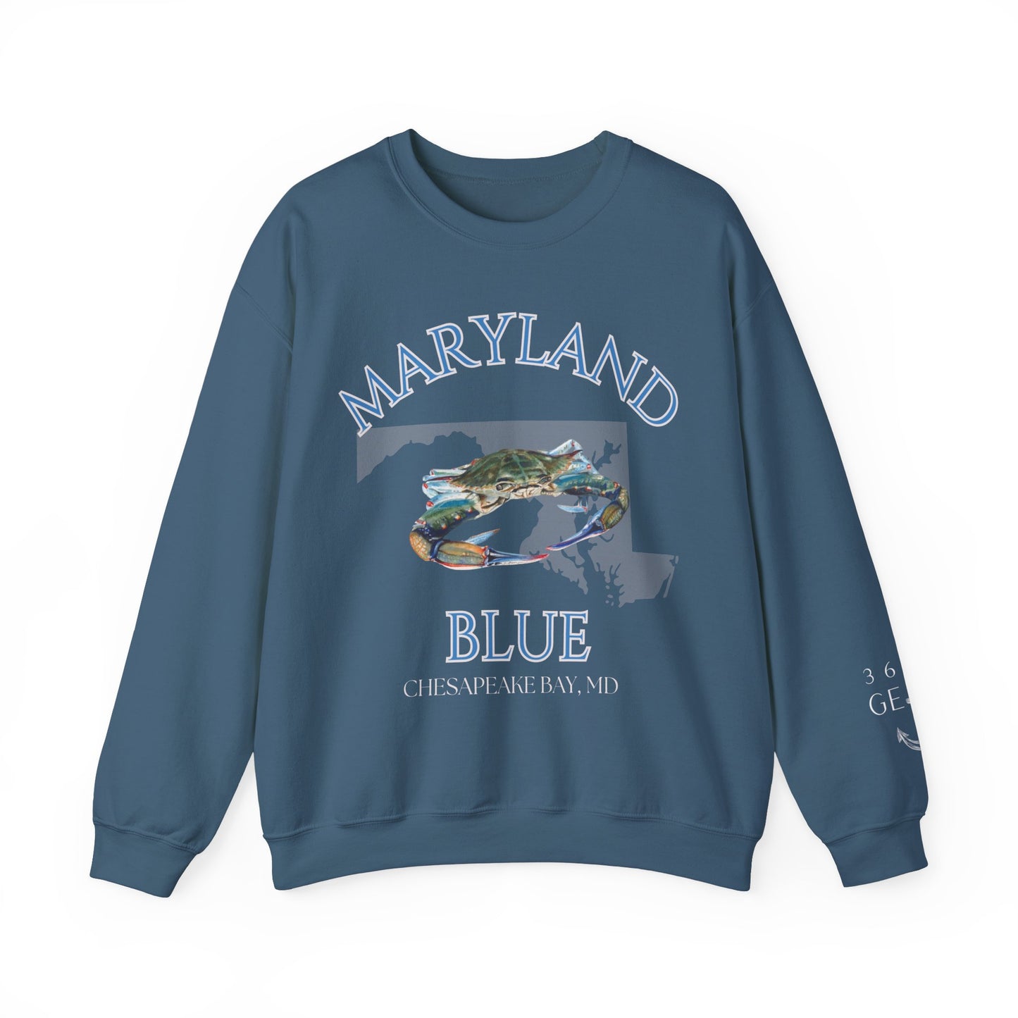 Maryland Blue Crewneck