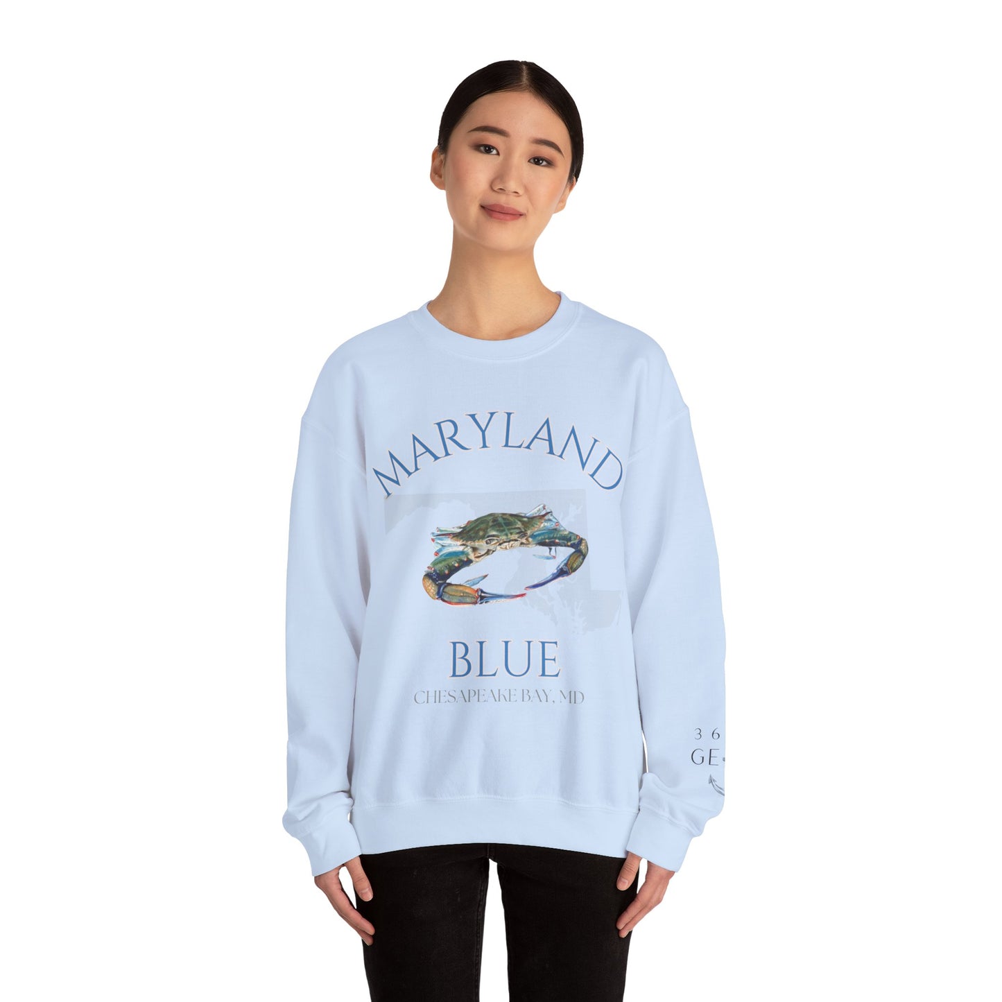 Maryland Blue Crewneck
