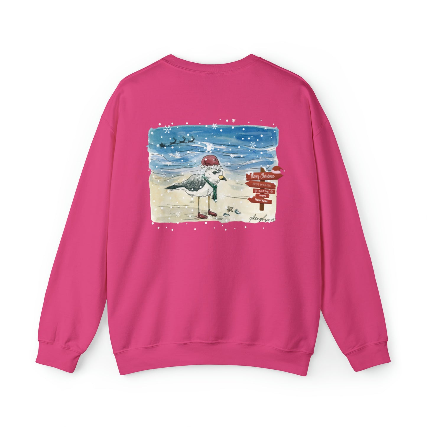 Christmas Seagull Crewneck