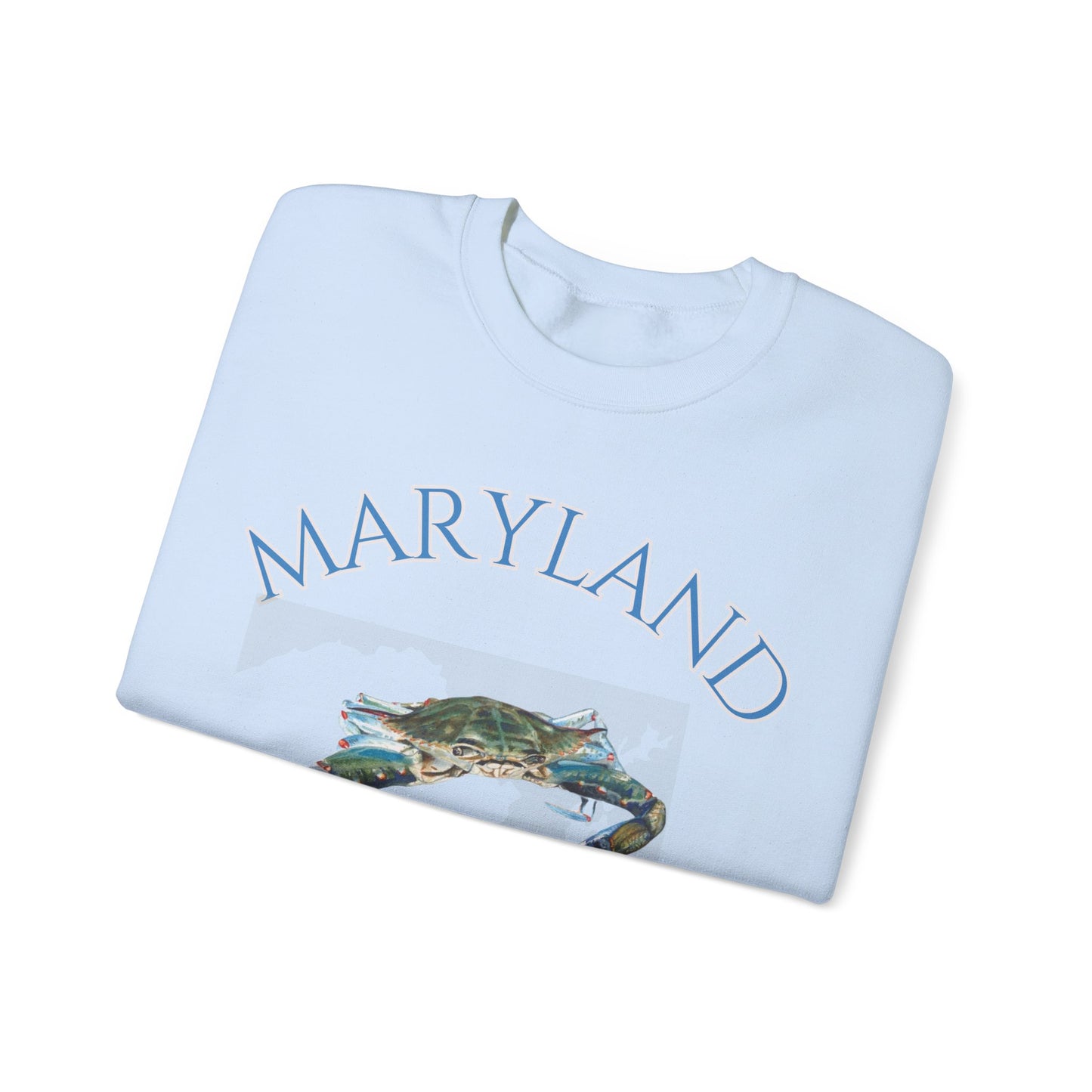 Maryland Blue Crewneck