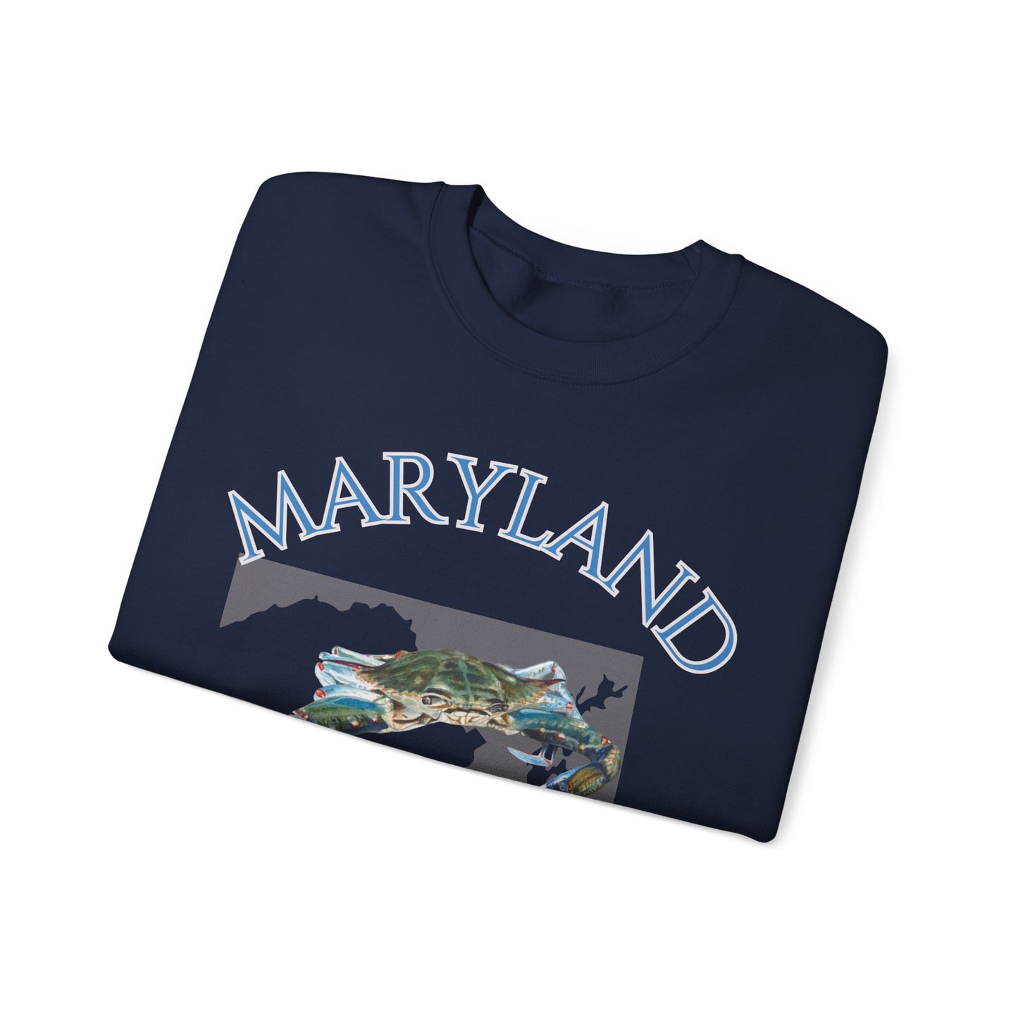 Maryland Blue Crewneck