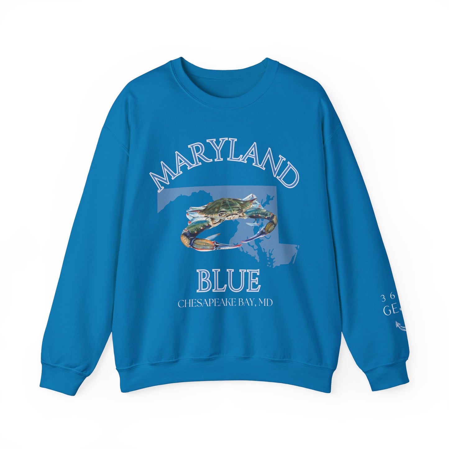 Maryland Blue Crewneck