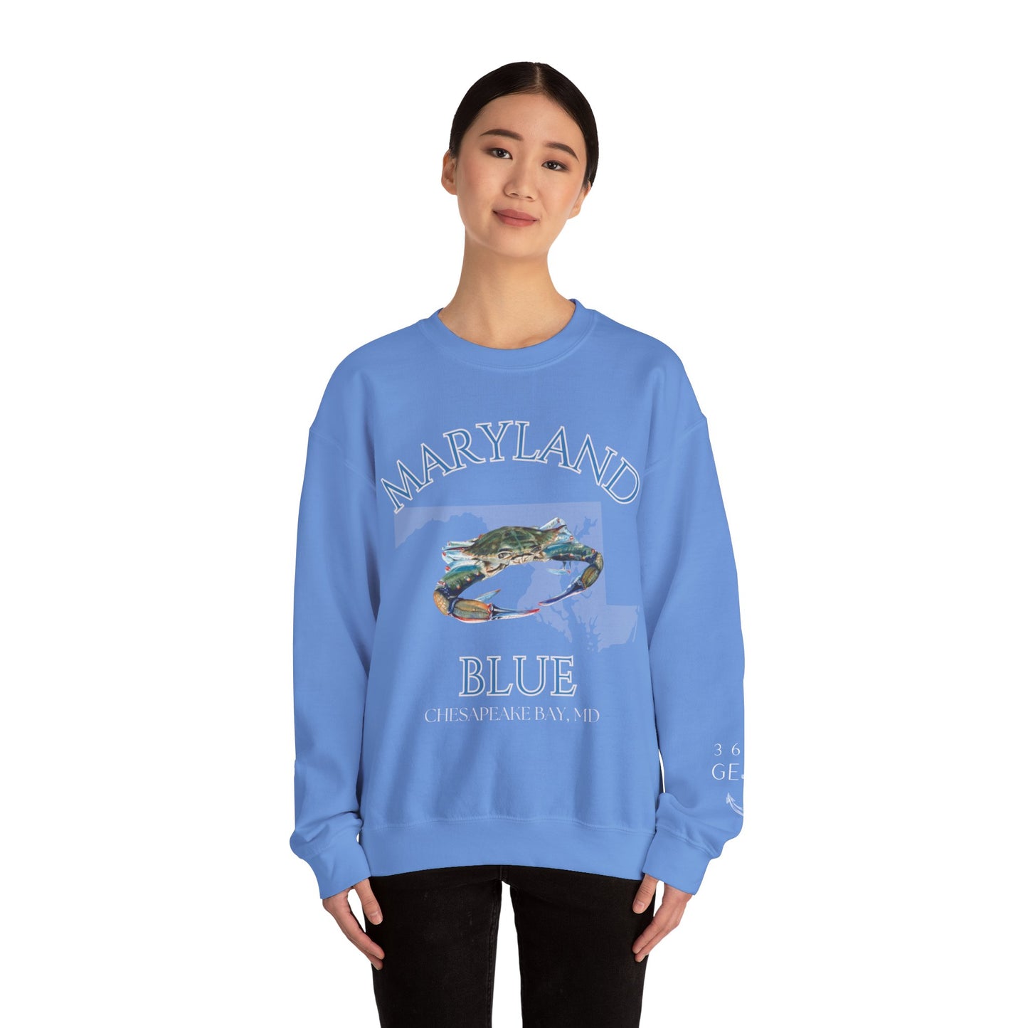 Maryland Blue Crewneck