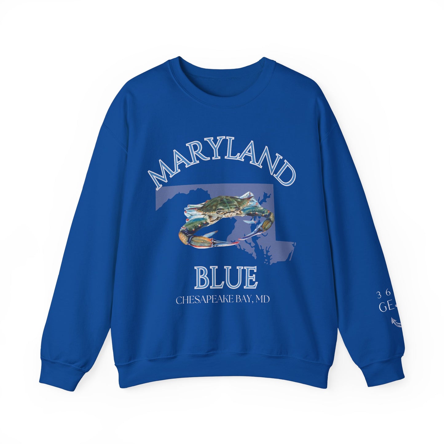 Maryland Blue Crewneck