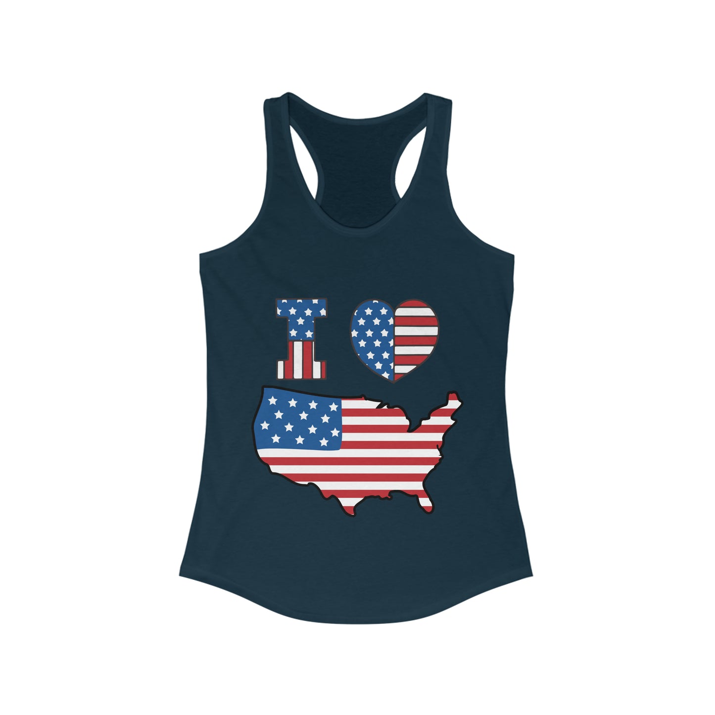 I Love America Tank Top