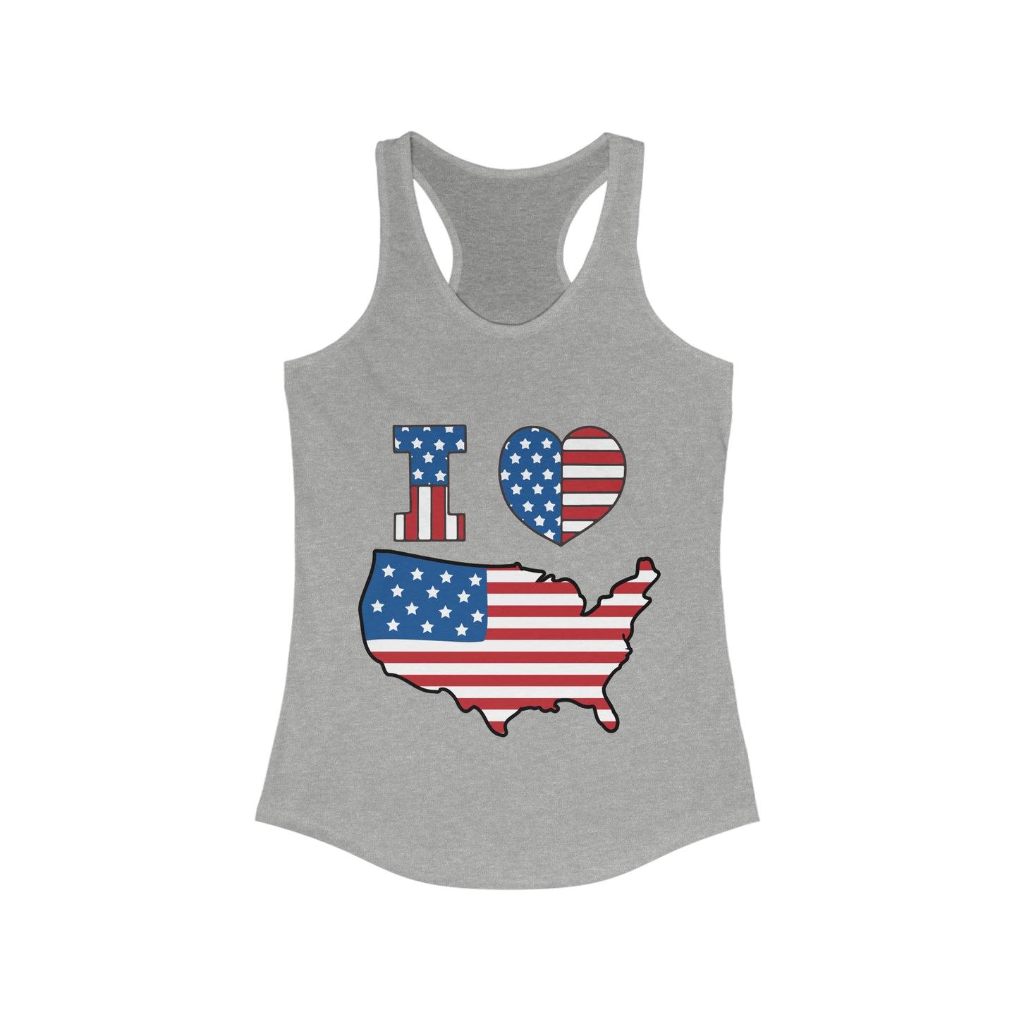 I Love America Tank Top