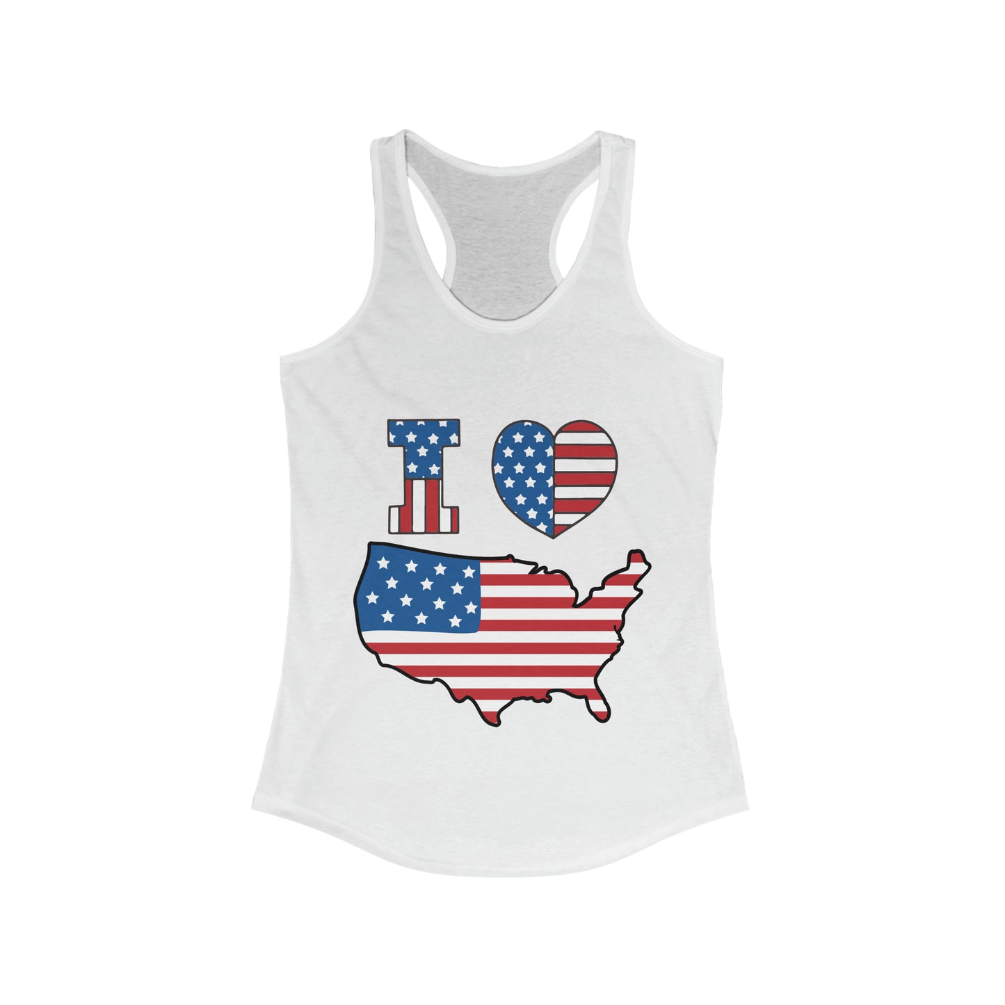 I Love America Tank Top