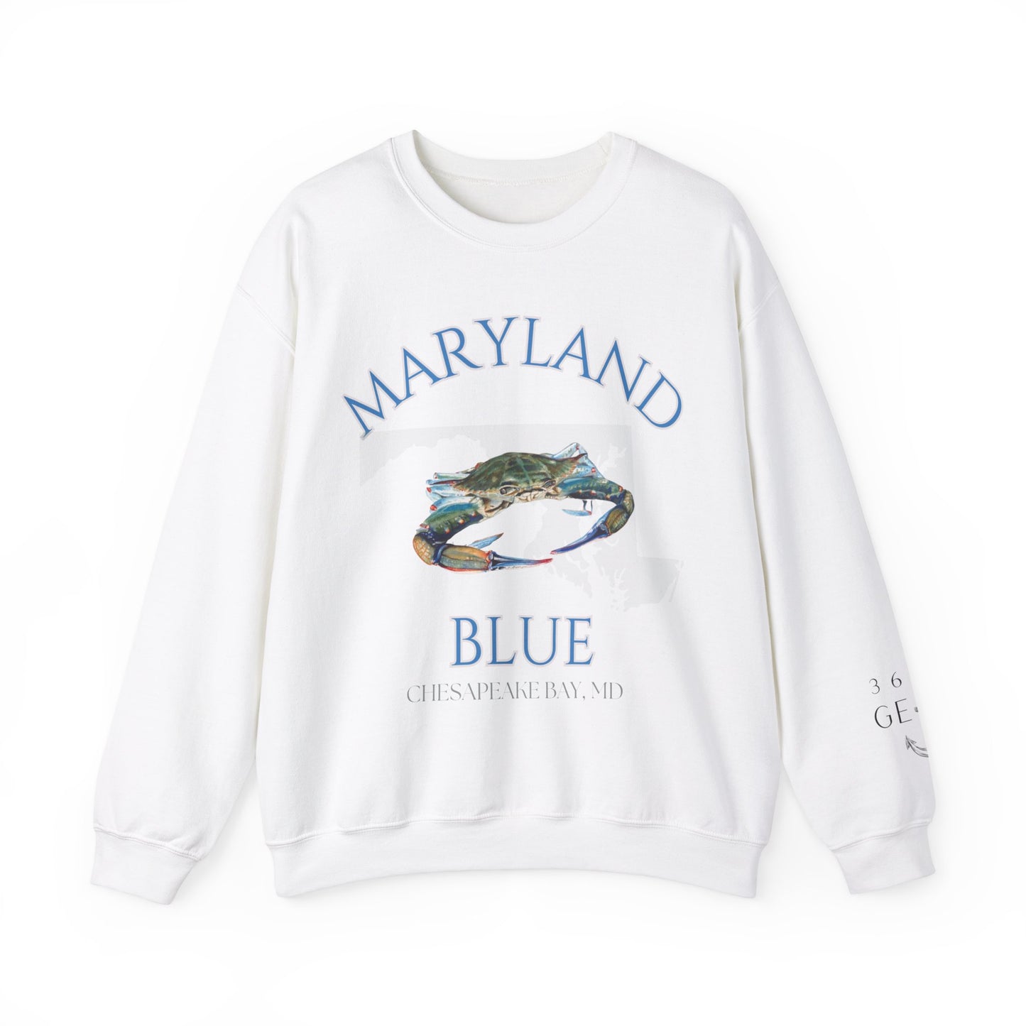 Maryland Blue Crewneck