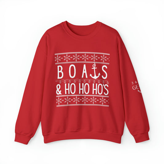 Boats & Ho Ho Ho's Crewneck