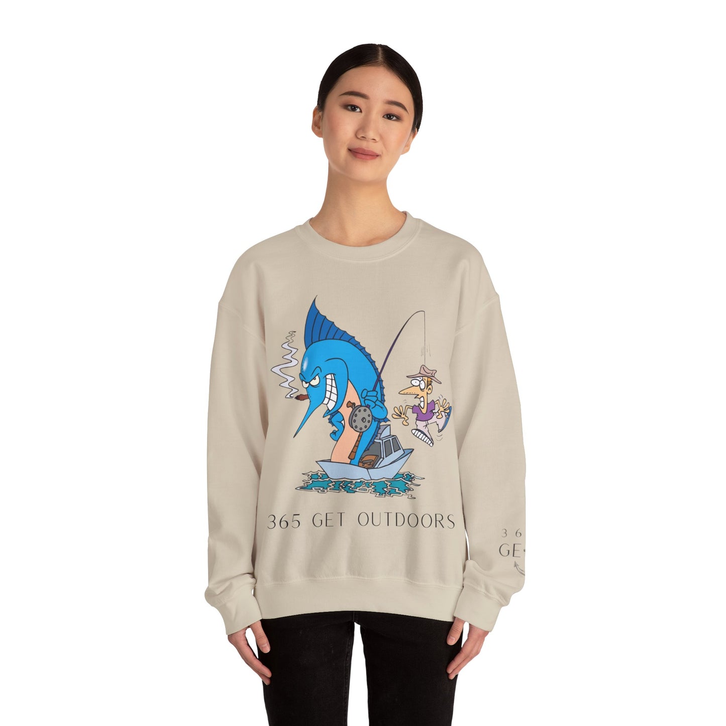 Marlin Boating Crewneck