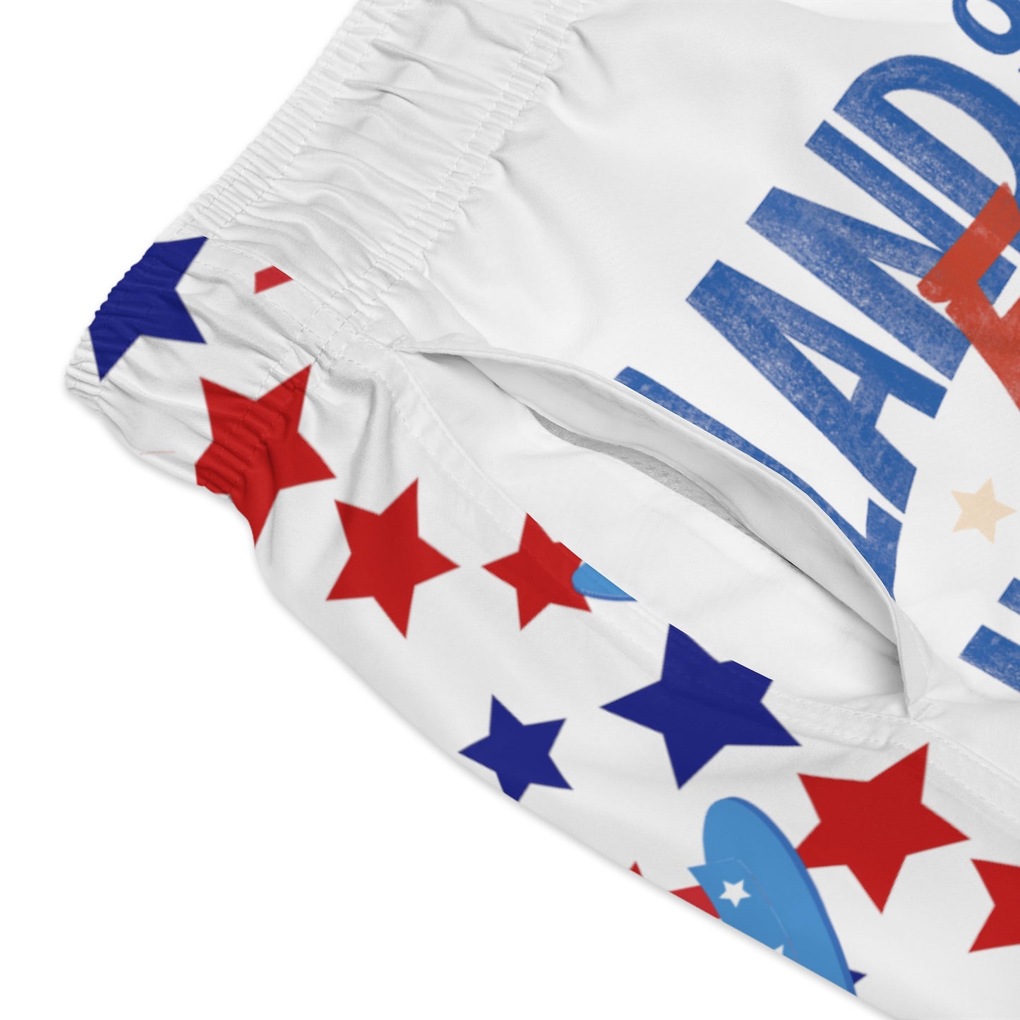 Men's 4th of July Swim Trunks