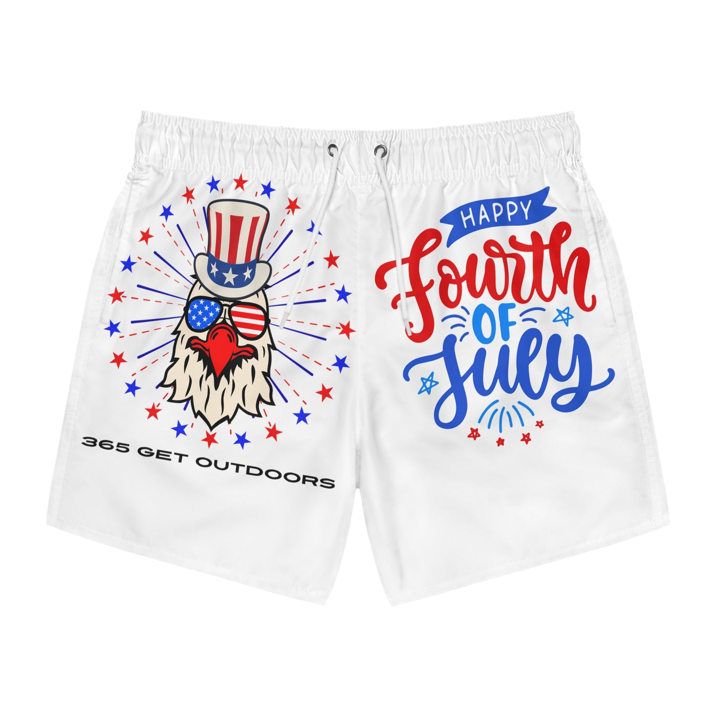 4th of July Swim Trunks