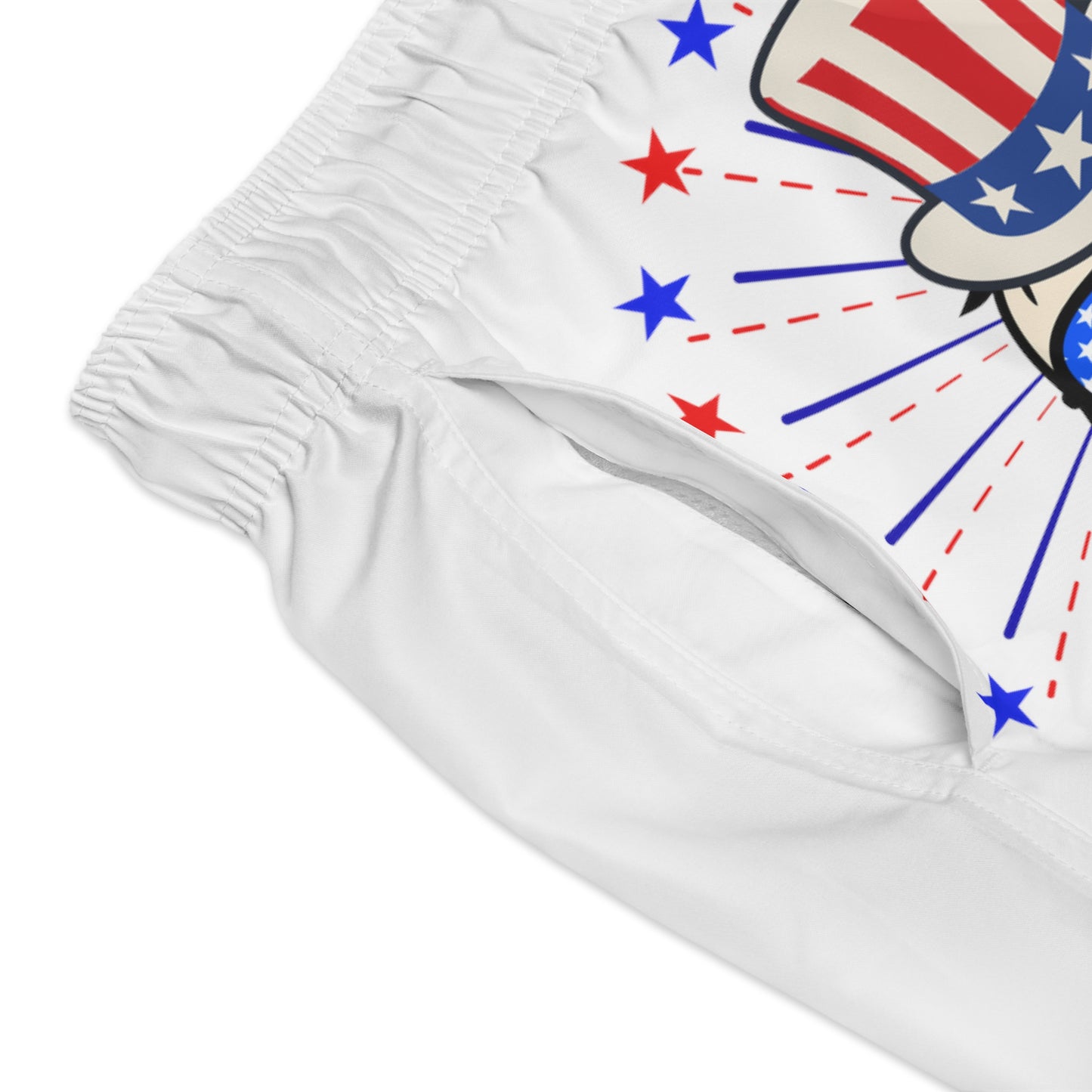 4th of July Swim Trunks
